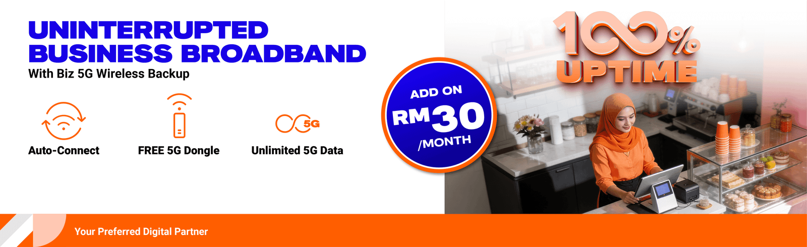 Unifi Air Biz wireless broadband promotion